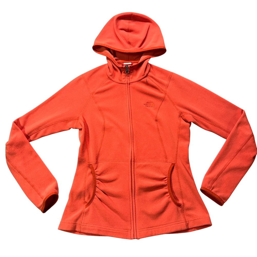 The North Face Womens Fleece Hoodie‎ Zip Up Polartec Classic S  Streetwear retro